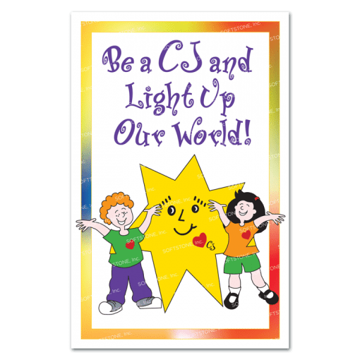 Theme Poster - Be a CJ and Light Up Our World!