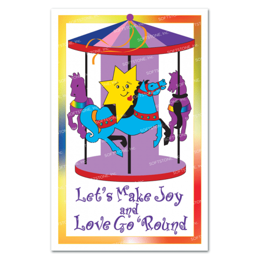Theme Poster - Let's Make Joy and Love Go 'Round!